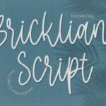 Bricklian Script Font - Featured Image