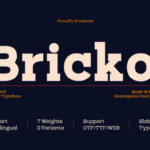 Bricko Font - Featured Image