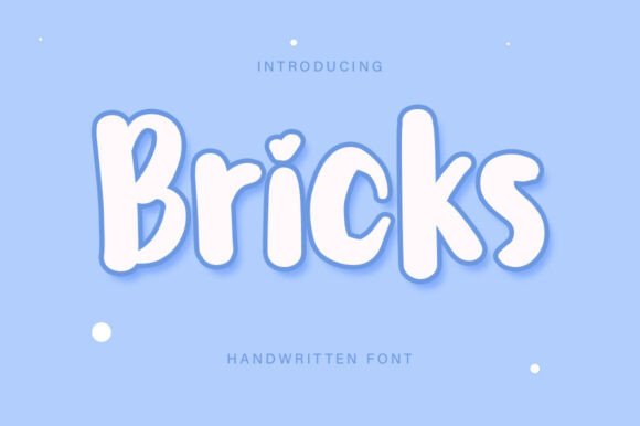 Bricks Font - Featured Image