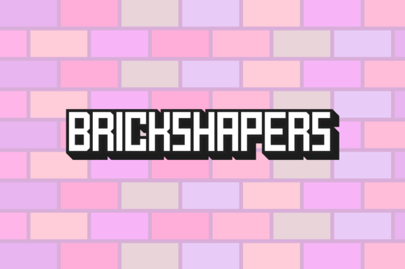 Brickshapers Font - Featured Image