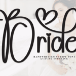 Bride Font - Featured Image