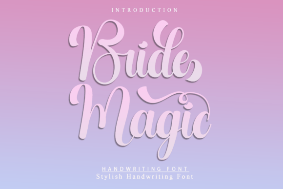 Bride Magic Font - Featured Image