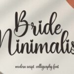 Bride Minimalist Font Font - Featured Image