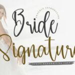 Bride Signature Font - Featured Image