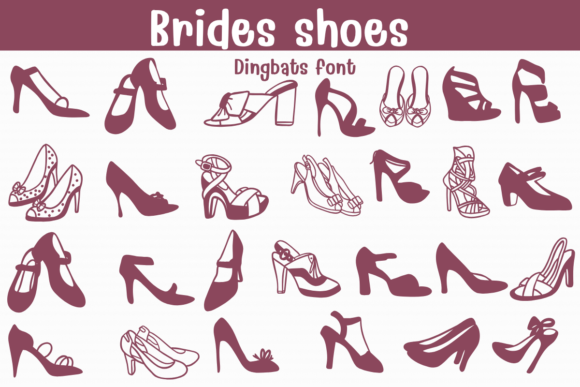 Brides Shoes Font - Featured Image
