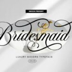 Bridesmaid Font - Featured Image