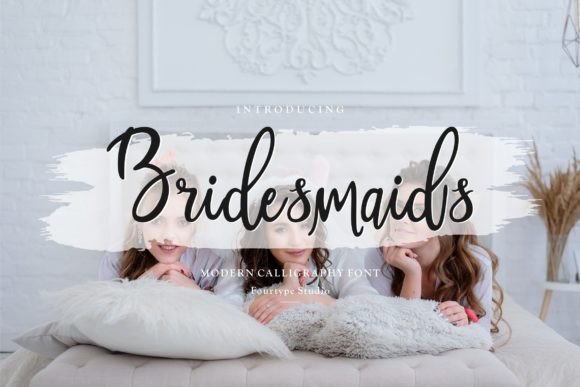 Bridesmaids Font - Featured Image