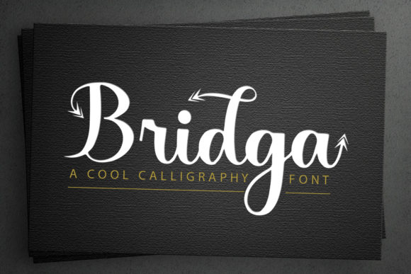 Bridga Font - Featured Image