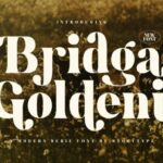 Bridga Goldeni Font - Featured Image
