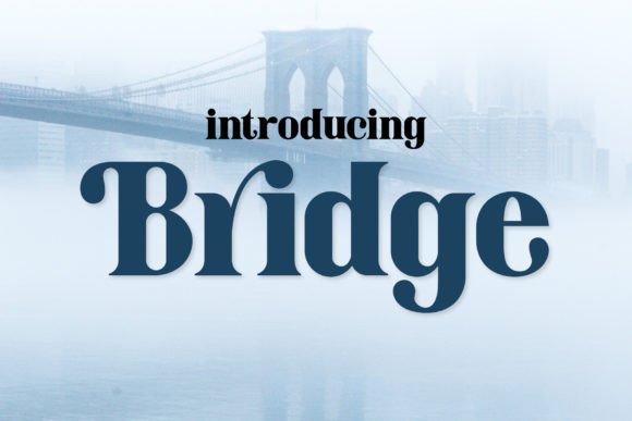 Bridge Font - Featured Image