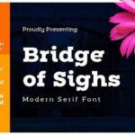 Bridge of Sighs Font - Featured Image