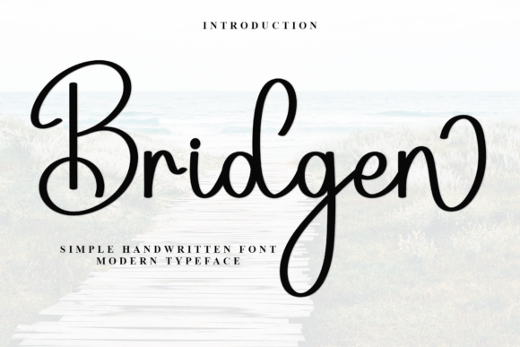 Bridgen Font - Featured Image