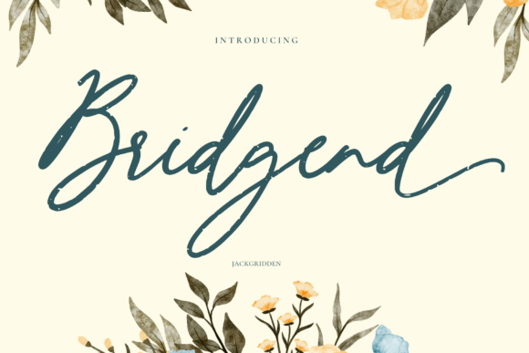 Bridgend Font - Featured Image