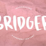 Bridger Font - Featured Image