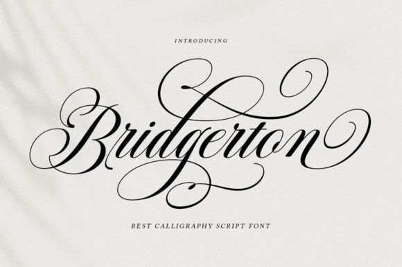 Bridgerton Font - Featured Image