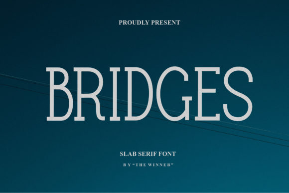 Bridges Font - Featured Image