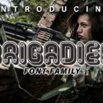 Brigadier Font - Featured Image