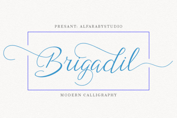 Brigadil Font - Featured Image