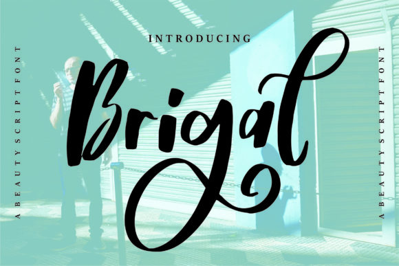 Brigal Font - Featured Image