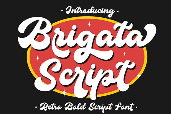 Brigata Script Font - Featured Image