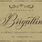 Brigattin Font - Featured Image