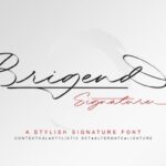 Brigend Font - Featured Image