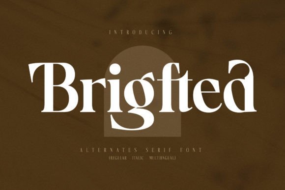 Brigfted Font - Featured Image