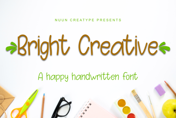Bright Creative Font - Featured Image