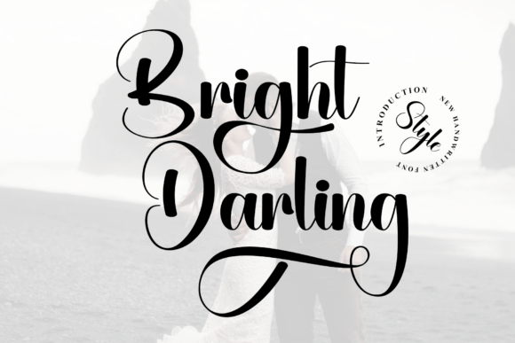 Bright Darling Font - Featured Image