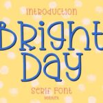 Bright Day Font - Featured Image