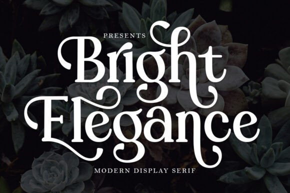 Bright Elegance Font - Featured Image