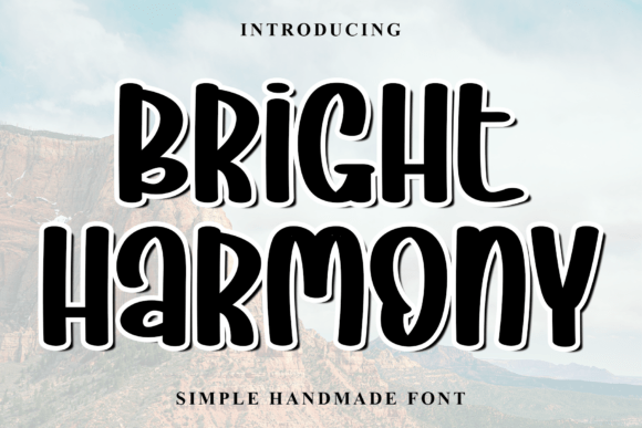 Bright Harmony Font - Featured Image