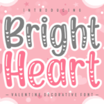 Bright Heart Font  Font - Featured Image