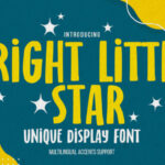 Bright Little Star Font - Featured Image
