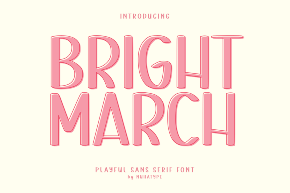 Bright March Font - Featured Image