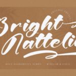 Bright Nattelia Font - Featured Image