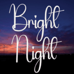 Bright Night Font - Featured Image