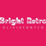 Bright Retro Font - Featured Image
