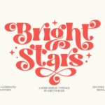 Bright Stars Font - Featured Image