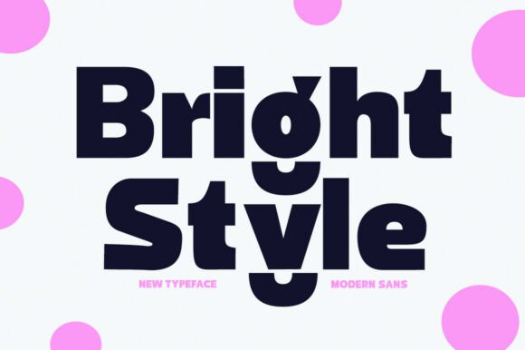 Bright Style Font - Featured Image