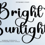 Bright Sunlight Font - Featured Image