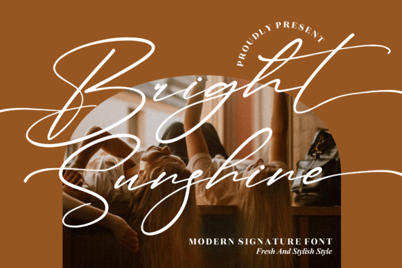 Bright Sunshine Font - Featured Image