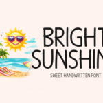 Bright Sunshine Font - Featured Image