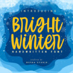 Bright Winter Font - Featured Image