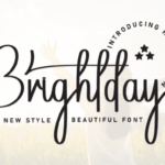 Brightday Font - Featured Image