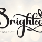 Brighteen Font - Featured Image