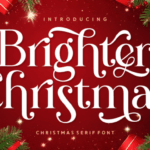 Brighter Christmas Font - Featured Image