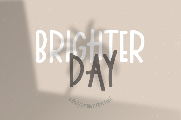 Brighter Day Font - Featured Image