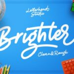 Brighter Script Font - Featured Image