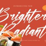 Brighters Radiant Font - Featured Image
